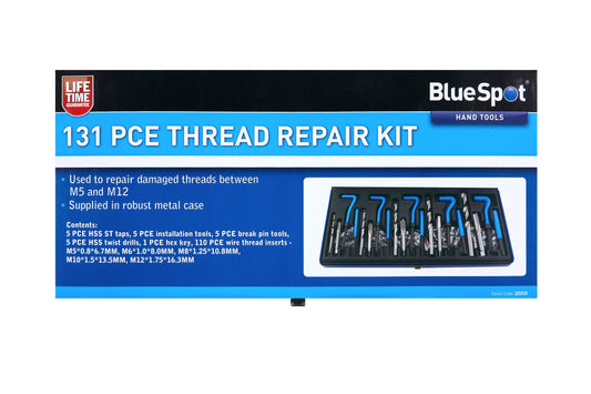 BlueSpot 131 PCE Thread Repair Kit  22310