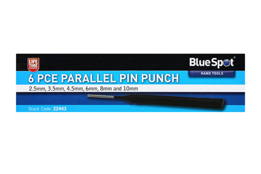 BlueSpot 6 PCE Parallel Pin Punch 22443