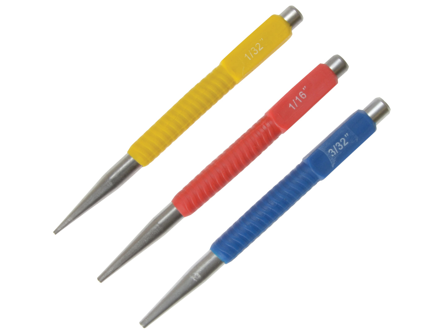 BlueSpot 3 PCE Nail Punch Set 22445