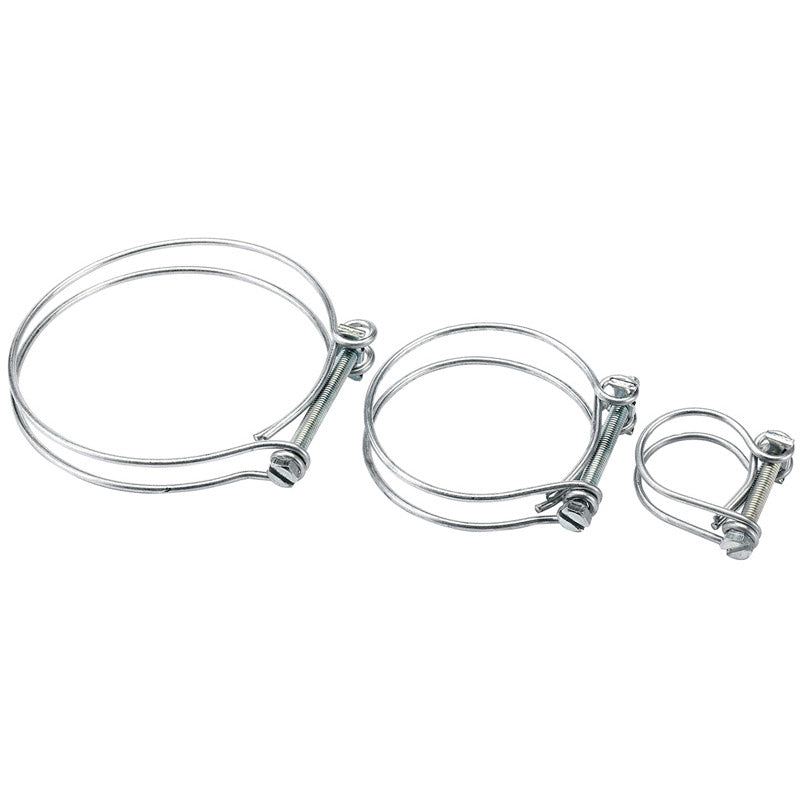 Draper Suction Hose Clamp, 75mm/3" (Pack of 2) DRA-22601