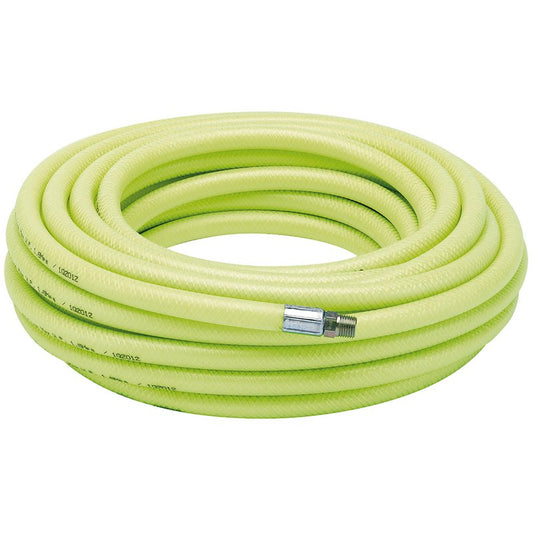 Draper High-Vis Air Line Hose, 15.2m, 8mm Bore, 1/4" BSP DRA-23190