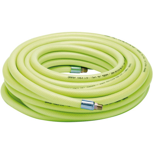Draper High-Vis Air Line Hose, 15.2m, 10mm Bore, 1/4" BSP DRA-23191