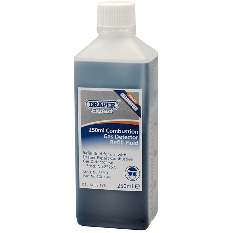 Draper Combustion Gas Detector Fluid, 250ml DRA-23304