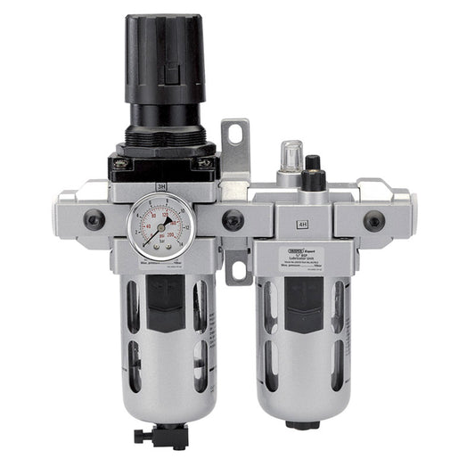 Draper 1/2" BSP Combined Filter/Regulator/Lubricator DRA-24333