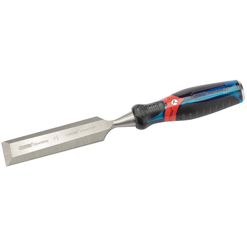 Draper Soft Grip Pound Thru Bevel Edge Wood Chisel, 32 x 140mm DRA-24410