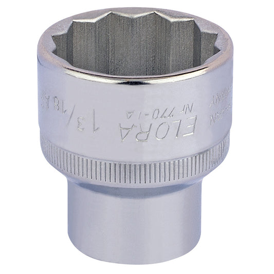 Elora Bi-Hexagon Socket, 1/2" Sq. Dr., 1.3/16" DRA-24509