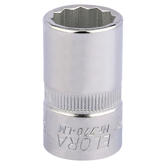 Elora Bi-Hexagon Socket, 1/2" Sq. Dr., 16mm DRA-24616
