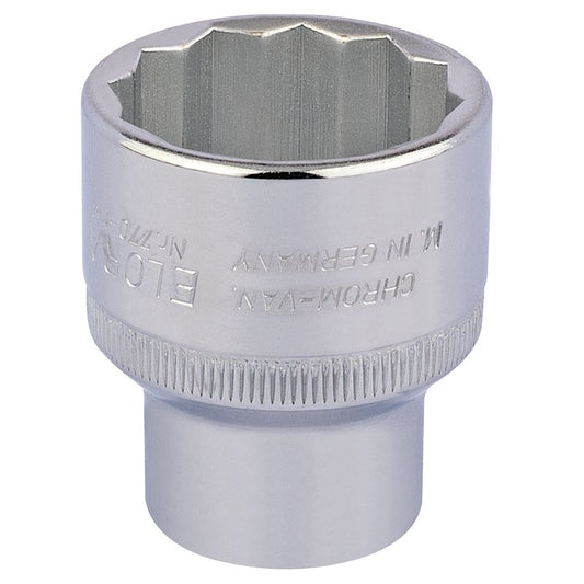 Elora Bi-Hexagon Socket, 1/2" Sq. Dr., 30mm DRA-24757