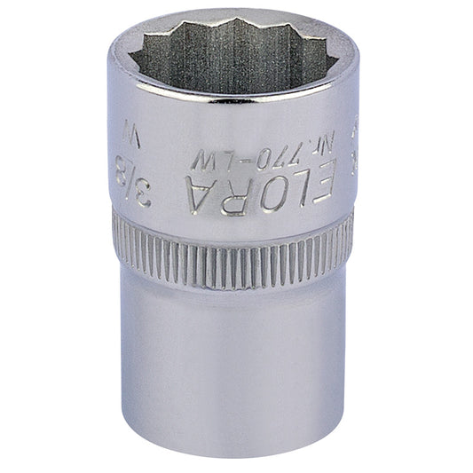 Elora Whitworth Bi-Hexagon Socket, 1/2" Sq. Dr., 3/8" DRA-24830