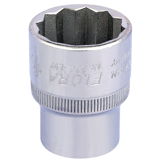 Elora Whitworth Bi-Hexagon Socket, 1/2" Sq. Dr., 1/2" DRA-24856