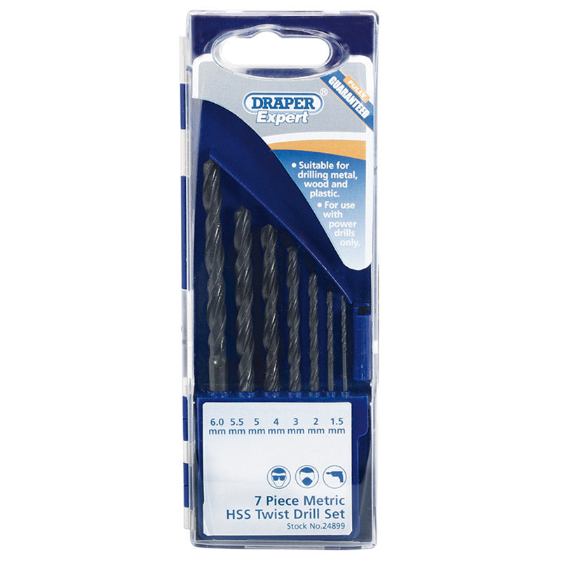 Draper Metric HSS Drill Set (7 Piece) DRA-24899