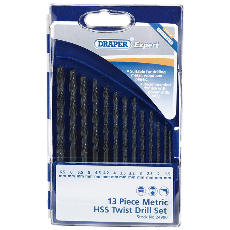 Draper Metric HSS Drill Set (13 Piece) DRA-24900