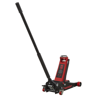 Sealey 2.5tonne Low Entry Trolley Jack with Rocket Lift 2501LE
