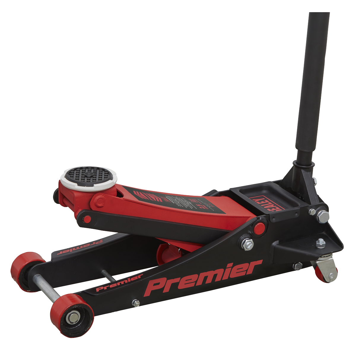 Sealey 2.5tonne Low Entry Trolley Jack with Rocket Lift 2501LE