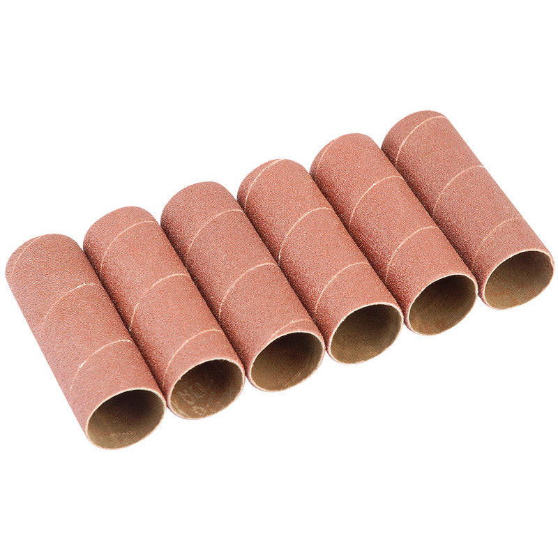 Draper 38mm Aluminium Oxide Sanding Sleeves for 10773 (Pack of 6) DRA-25189