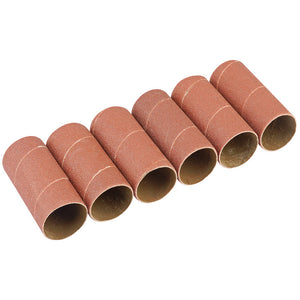 Draper 51mm Aluminium Oxide Sanding Sleeves for 10773 (Pack of 6) DRA-25190