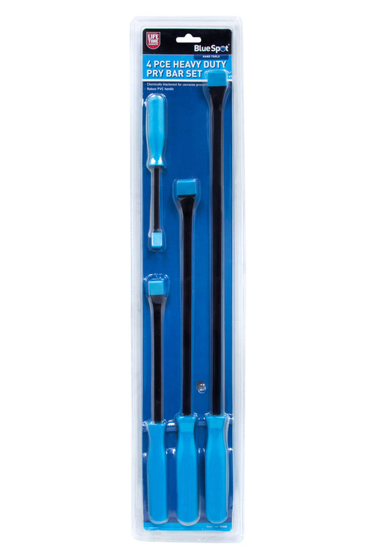 BlueSpot 4 PCE Heavy Duty Pry Bar Set 25540