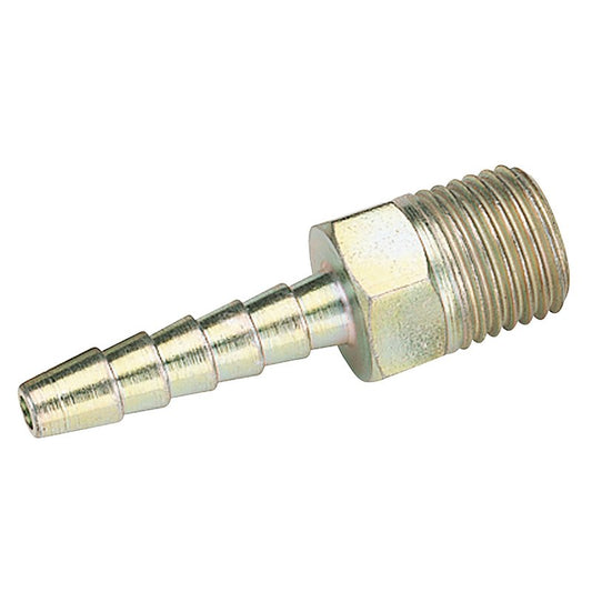 Draper 1/4" BSP Taper 3/16" Bore PCL Male Screw Tailpiece (Sold Loose) DRA-25800