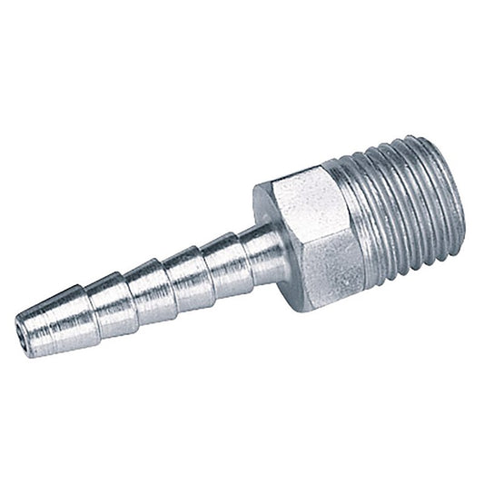 Draper 1/4" Taper 3/16" Bore PCL Male Screw Tailpieces (5 Piece) DRA-25842