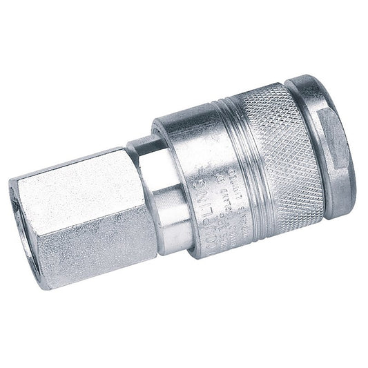 Draper 1/2 BSP Female Thread Air Line Coupling DRA-25856
