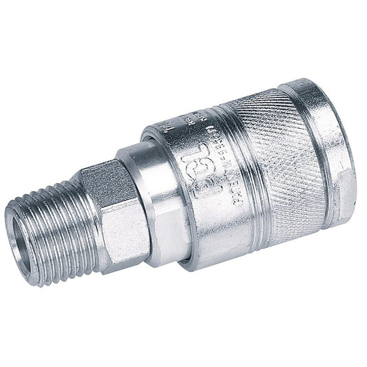 Draper 1/2 BSP Male Thread Air Line Coupling DRA-25857