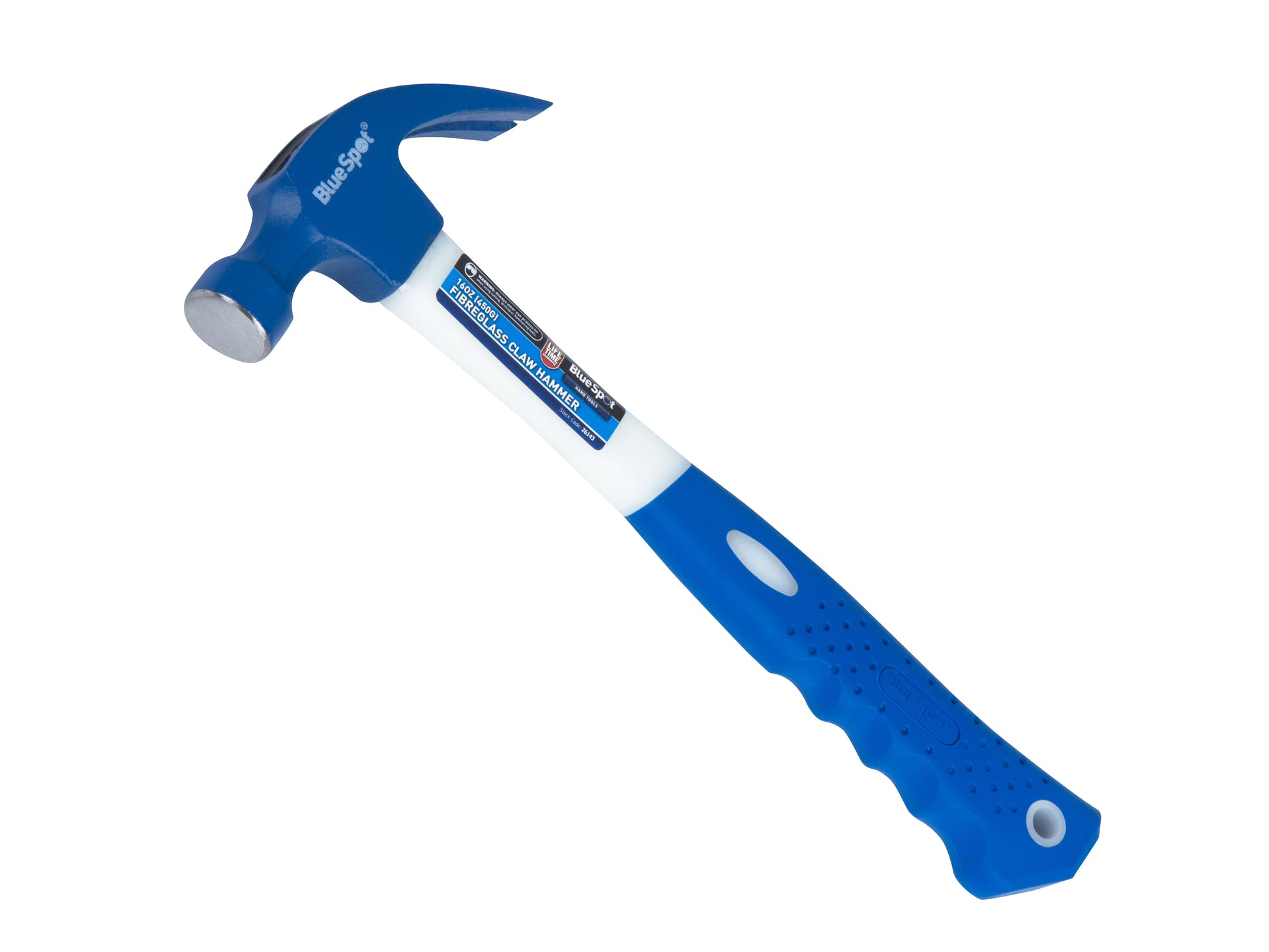 BlueSpot 16oz (450g) Fibreglass Claw Hammer 26143