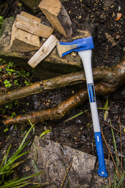 BlueSpot 2kg (4.5lb) Fibreglass Splitting Head Felling Axe 26608