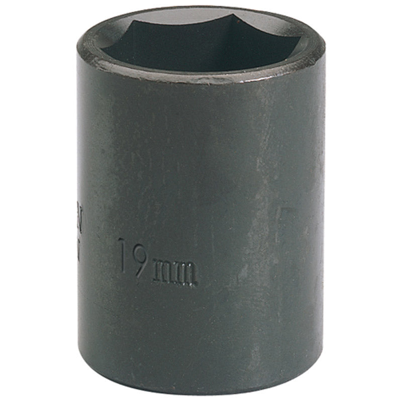 Draper Impact Socket, 1/2" Sq. Dr., 19mm (Sold Loose) DRA-26887