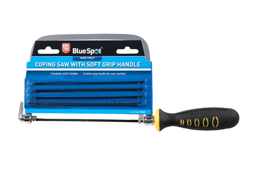 BlueSpot 150mm (6") Coping Saw With Soft Grip Handle 27165