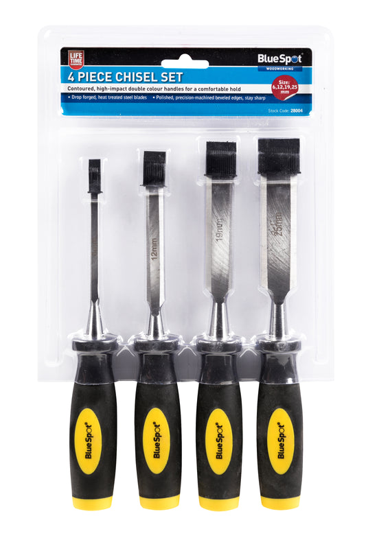 BlueSpot 4 PCE Chisel Set 28004