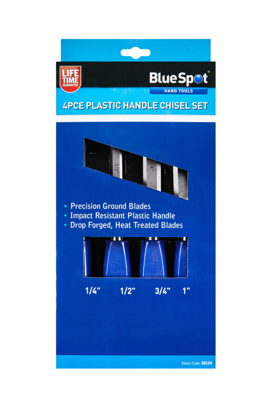 BlueSpot 4 PCE Wood Chisel Set 28124