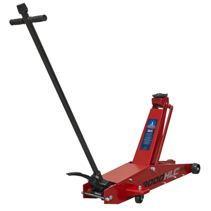 Sealey 3tonne Long Reach High Lift Trolley Jack 3000HLC