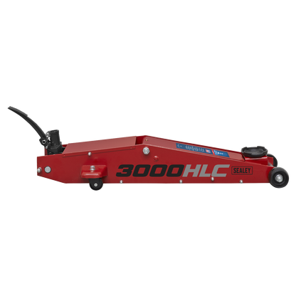 Sealey 3tonne Long Reach High Lift Trolley Jack 3000HLC