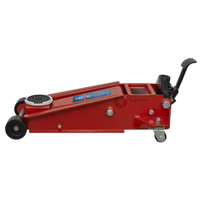 Sealey 3tonne Trolley Jack with Foot Pedal 3001CXP