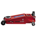 Sealey 3tonne Trolley Jack with Super Rocket Lift 3015CXD