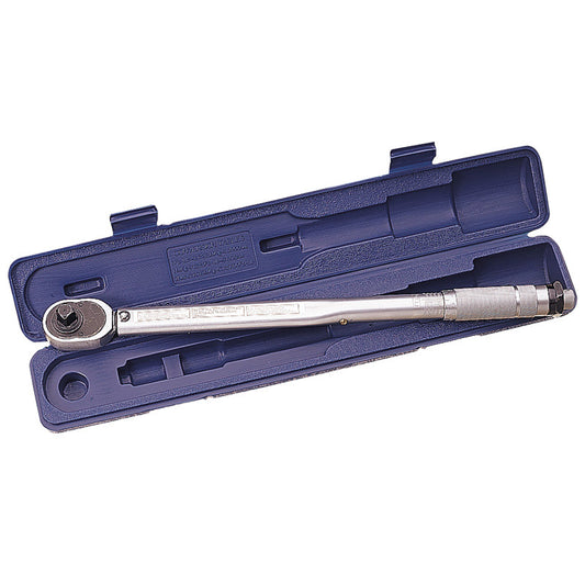 Draper Ratchet Torque Wrench, 1/2" Sq. Dr., 30 - 210Nm/22.1 - 154.9lb-ft DRA-30357