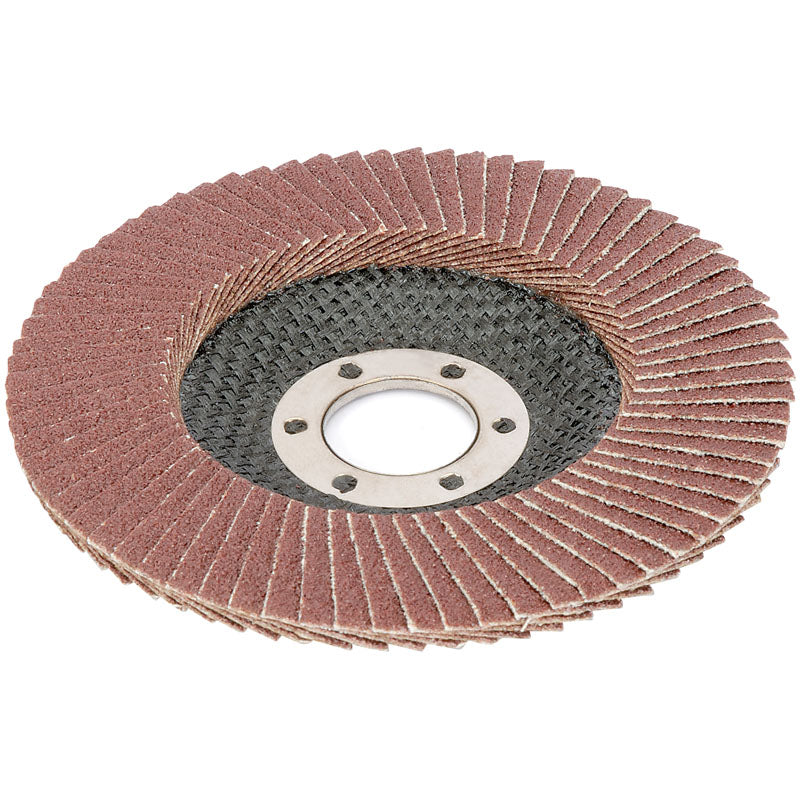 Draper Aluminium Oxide Flap Disc, 115mm, 40 Grit DRA-30722