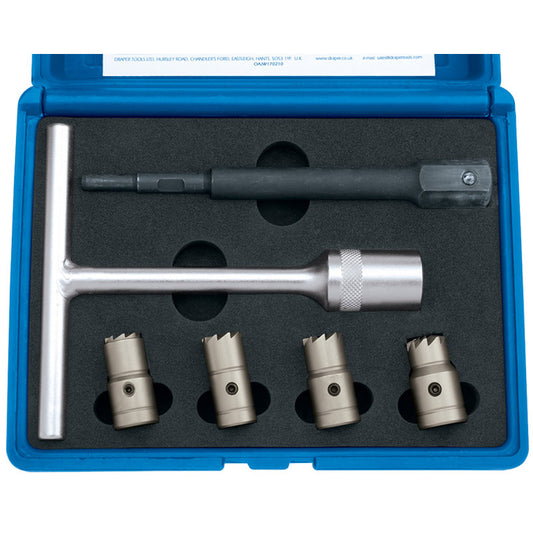Draper Diesel Injector Seat Cutter Set (6 Piece) DRA-30823