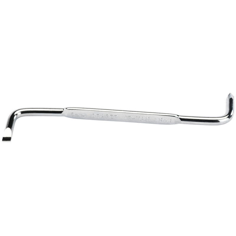 Draper Plain Slot PZ Type Angled Screwdriver, 5mm, No.1 x 125mm DRA-30847