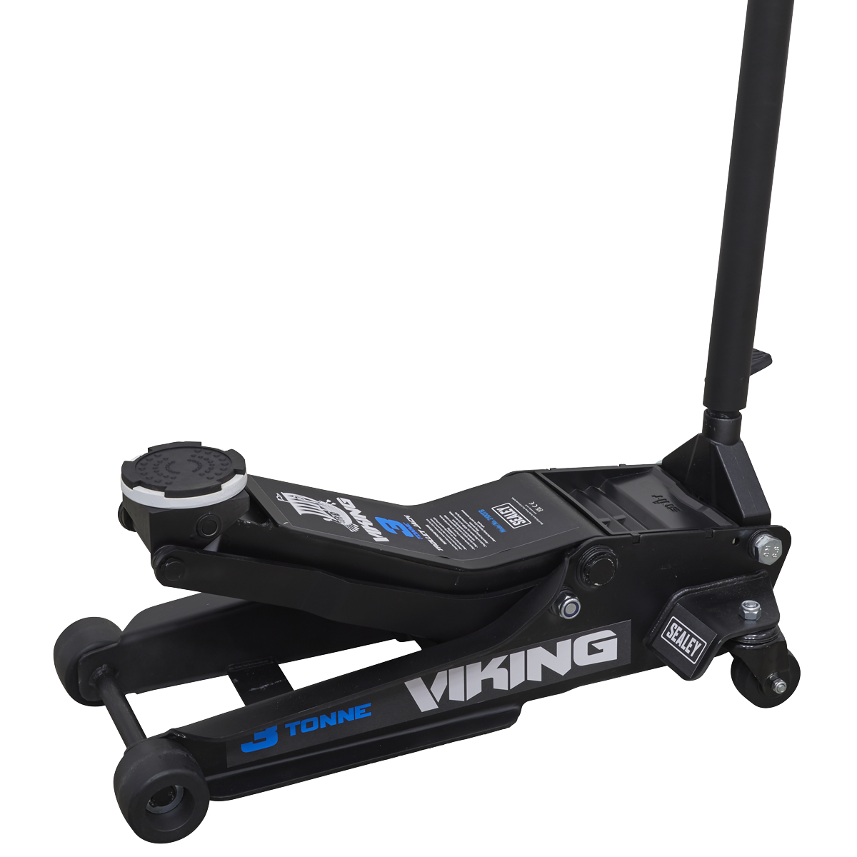 Sealey Viking 3tonne Low Entry Trolley Jack with Rocket Lift 3100TB