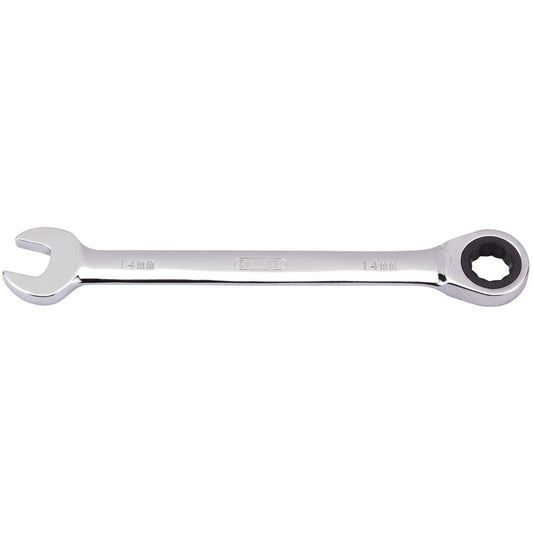 Draper Metric Ratcheting Combination Spanner, 14mm DRA-31011