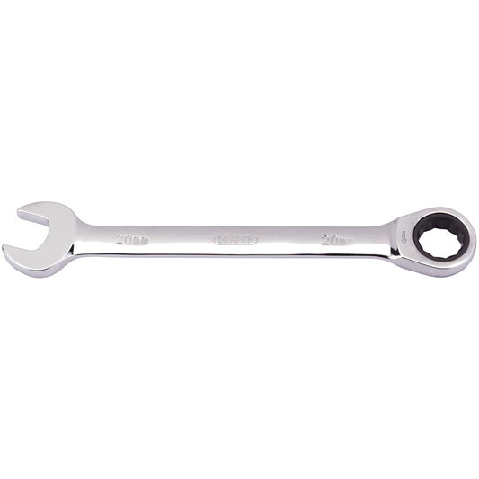 Draper Metric Ratcheting Combination Spanner, 20mm DRA-31019