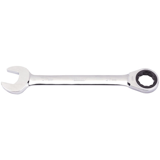 Draper Metric Ratcheting Combination Spanner, 27mm DRA-31025