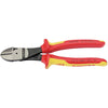 Knipex 74 08 200UKSBE VDE Fully Insulated High Leverage Diagonal Side Cutters, 200mm DRA-31929