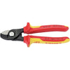 Knipex 95 18 165UKSBE VDE Fully Insulated Cable Shears, 165mm DRA-32014