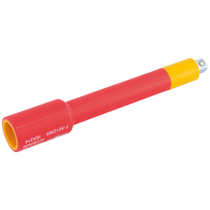 Draper VDE Approved Fully Insulated Extension Bar, 1/4" Sq. Dr., 100mm DRA-32078