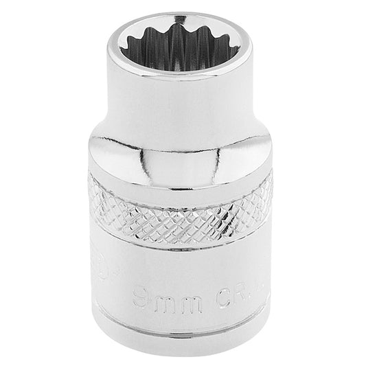 Draper HI-TORQ® ; 12 Point Socket, 3/8" Sq. Dr., 9mm DRA-32769