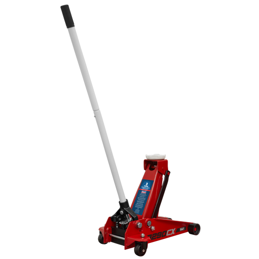 Sealey 3tonne Standard Chassis Trolley Jack 3290CX