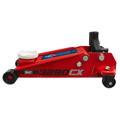 Sealey 3tonne Standard Chassis Trolley Jack 3290CX