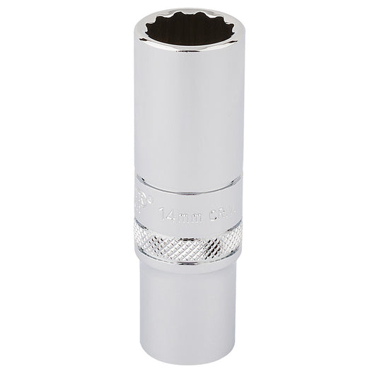 Draper HI-TORQ® ; 12 Point Deep Socket, 3/8" Sq. Dr., 14mm DRA-32955